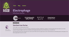 Desktop Screenshot of electrophage.com