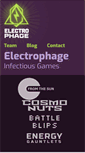 Mobile Screenshot of electrophage.com